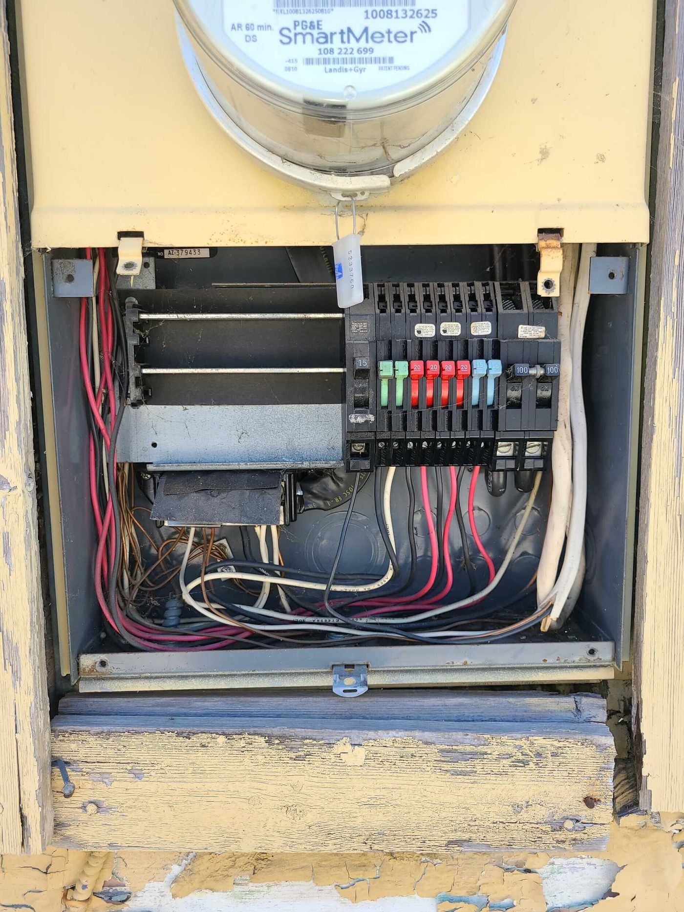 Meter and breaker panel replacement on a San Clemente Drive home